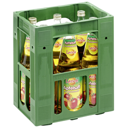Zeige Details für Leonie Apfelsaft klar  6 x 1L Bild von Leonie Apfelsaft klar  6 x 1L