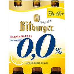 Zeige Details für BITB RADLER ALKFR.  6X0,33L PK Bild von BITB RADLER ALKFR.  6X0,33L PK