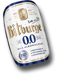 Zeige Details für BITBURGER ALKOHOLFREI 24X0,33L Bild von BITBURGER ALKOHOLFREI 24X0,33L