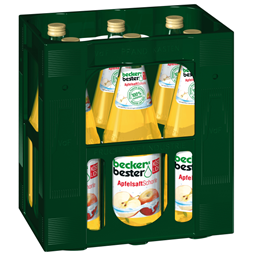 Zeige Details für becker's bester Apfelsaftschorle  6 x 1L Bild von becker's bester Apfelsaftschorle  6 x 1L