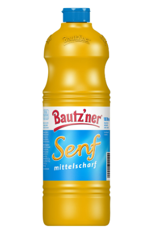 Bild von Bautzner Mittelsch.Senf FL 1000ml