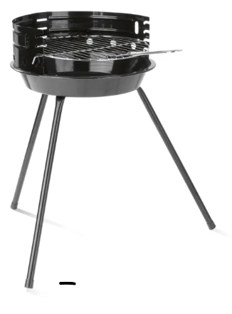 Bild von Landm.Rundgrill schwarz 30cm