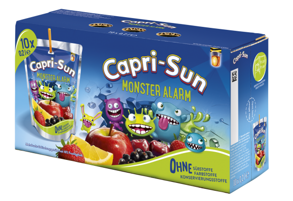 Bild von Capri Sun Monster 10 x 0,2L